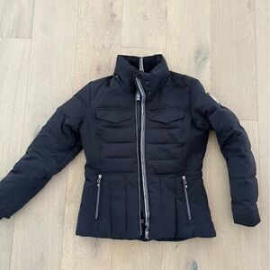 Obermeyer Women's Black Puffer Jacket- Y2K style